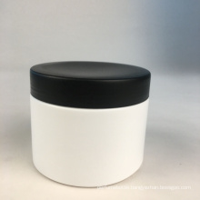 high quality recycled HDPE plastic jar packaging 500g 500ml for hair gel shampoo hair conditioner